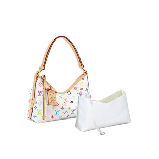 缇星梵适用于LV Carryall East West白三彩横板内胆包腋下包内袋