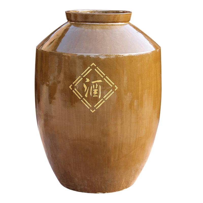 酒坛子家用老式密封酒罐50斤100斤装土陶藏酒陶瓷窖藏专用泡酒缸