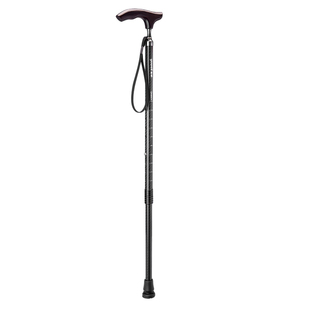 【新品首发】鱼跃碳纤维拐杖轻便手杖老人医用防滑拐棍康复走路