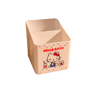 三丽鸥hellokitty笔筒女学生文具桌面收纳盒2026新款化妆刷收纳筒