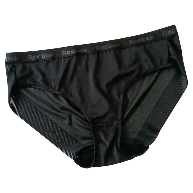 韩国运动品牌黑色无痕性感健身瑜伽跑步可穿速干透气中腰女式内裤