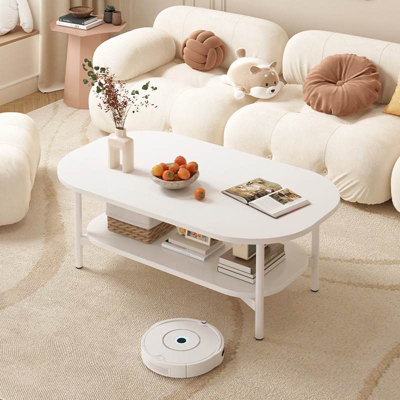 奶油风茶几客厅家用小户型现代简约沙发茶桌简易小边小桌子卧室几