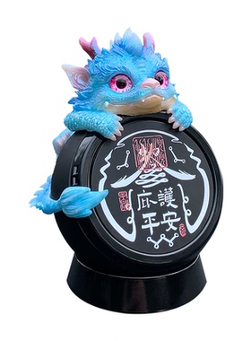 庇护龙玄关摆件客厅吉祥物