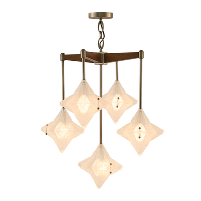 旭呈法式中古包豪斯星星灯餐厅灯吊灯卧室主灯楼梯轻奢奶油风灯具