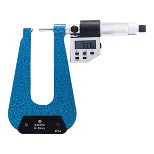 青量外径千分尺高精度测量工具壁厚深弓架数显板厚深跨度球头卡尺