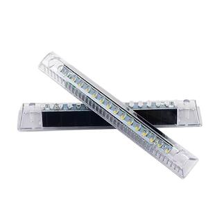 免接线七彩后窗太阳能感应灯追尾灯LED爆闪装饰防游侠汽车警示灯