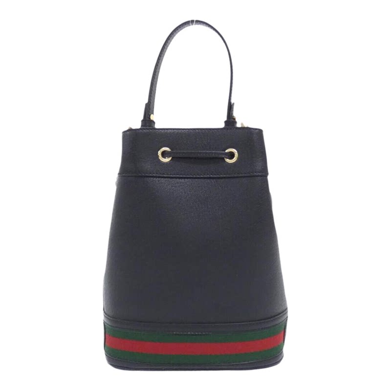 中古GUCCI古驰黑色单肩包