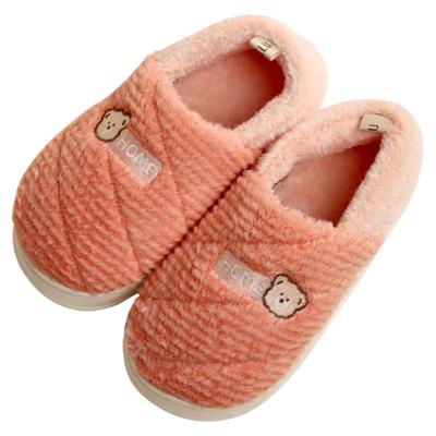 快鹿男女士包跟保暖办公室棉鞋