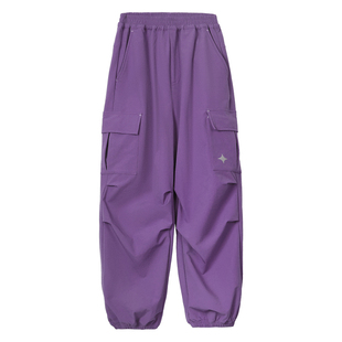 咕噜日记童装儿童耐磨登山裤2026春装男童户外裤子女童长裤防泼水