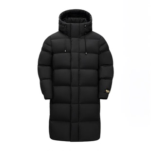 【黑曜石鹅绒服】雪中飞25秋冬新款男女情侣长款羽绒服高充绒抗寒