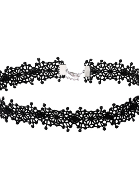 王楚然同款蕾丝项圈女款颈链项链