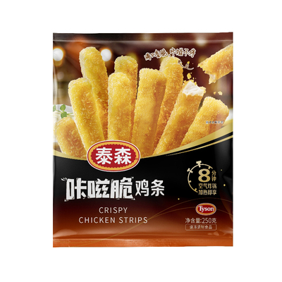 Tyson/泰森咔滋脆鸡条250g*15包