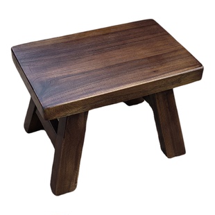 小老乡实木小板凳舞蹈道具矮凳成人木凳家用洗衣服换鞋儿童客厅凳