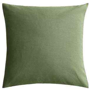 HM HOME家居用品靠垫套柔软卧室棉质帆布床头靠垫套1043565