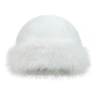 毛绒蒙古帽女冬季大头围