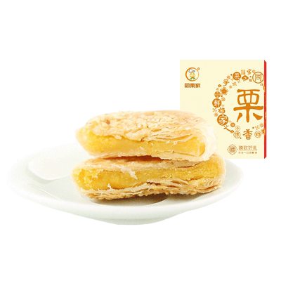 拍4份！同栗家手工板栗饼小吃点心