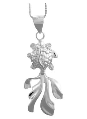纯银吊坠锦鲤招财气质百搭短款