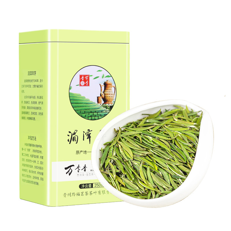 湄潭翠芽明前特级250g盒装栗香