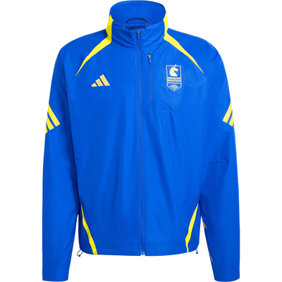 Adidas/阿迪达斯正品春秋男士拉链亲肤跑步运动夹克外套KE8235