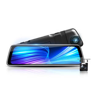 盯盯拍E3流媒体后视镜行车记录仪2K超清前后双摄倒车影像2024新款