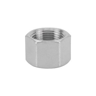 外丝堵头不锈钢304六角管堵闷头1分至4寸八角管帽丝扣堵内牙堵帽