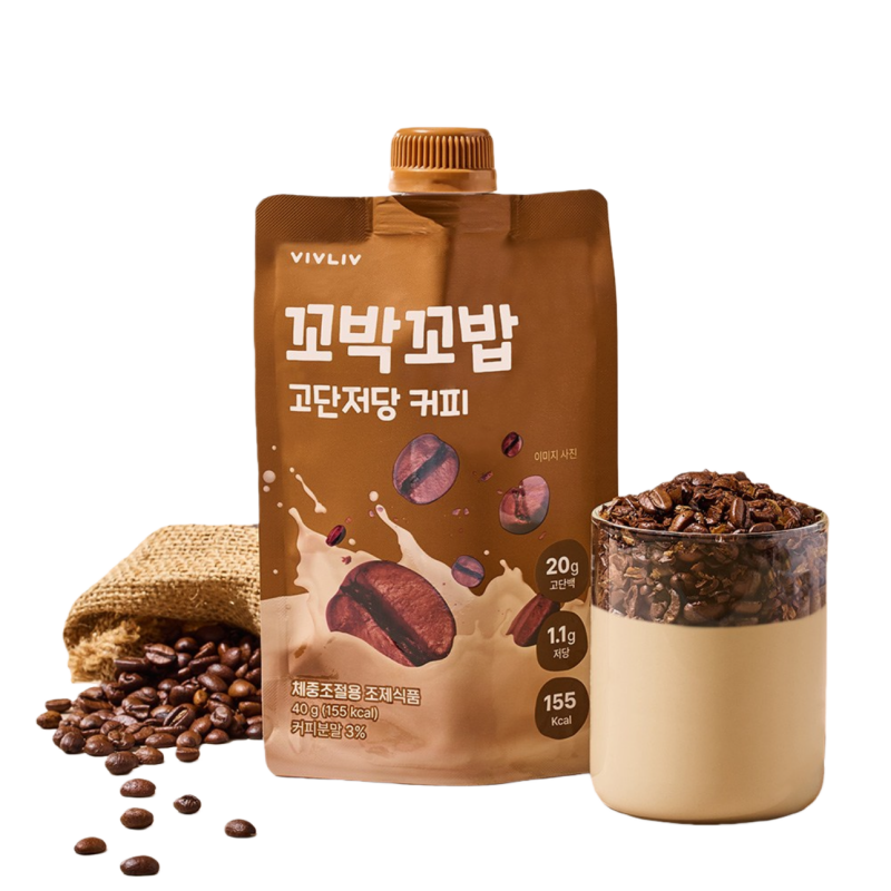 韩国直邮低糖高蛋白代餐粉