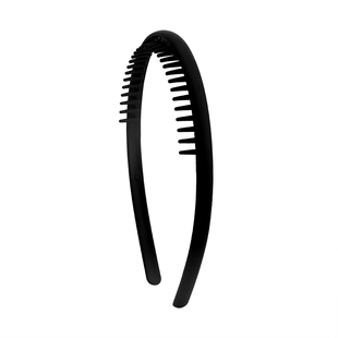 黑色压发洗脸专用发箍女简约敷面膜带齿防滑头箍发卡简约碎发头饰