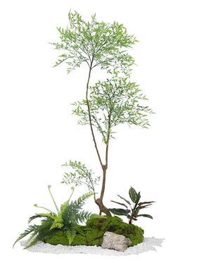 海虹雅林仿真绿植造景室内景观