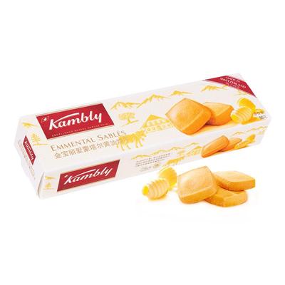 【新品】Kambly金宝丽黄油饼干瑞士进口糕点饼干零食营养原味饼干