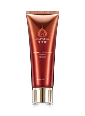 心清堂润颜洁面乳温和清洁保湿