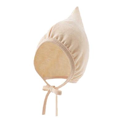 lullabybaby婴儿帽子纯棉春秋款新生儿胎帽0-3个月初生宝宝囟门帽