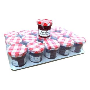 法国进口蓓妮妈妈草莓蓝莓杏果酱30gx15瓶bonne maman早餐抹面包