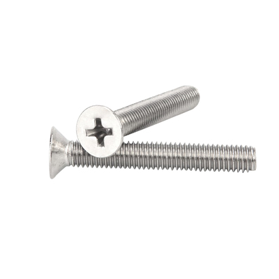 304不锈钢平机螺丝十字