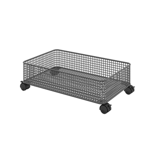 宿舍床底收纳箱床下抽拉整理箱抽屉式带滑轮衣服被子扁平储物盒柜