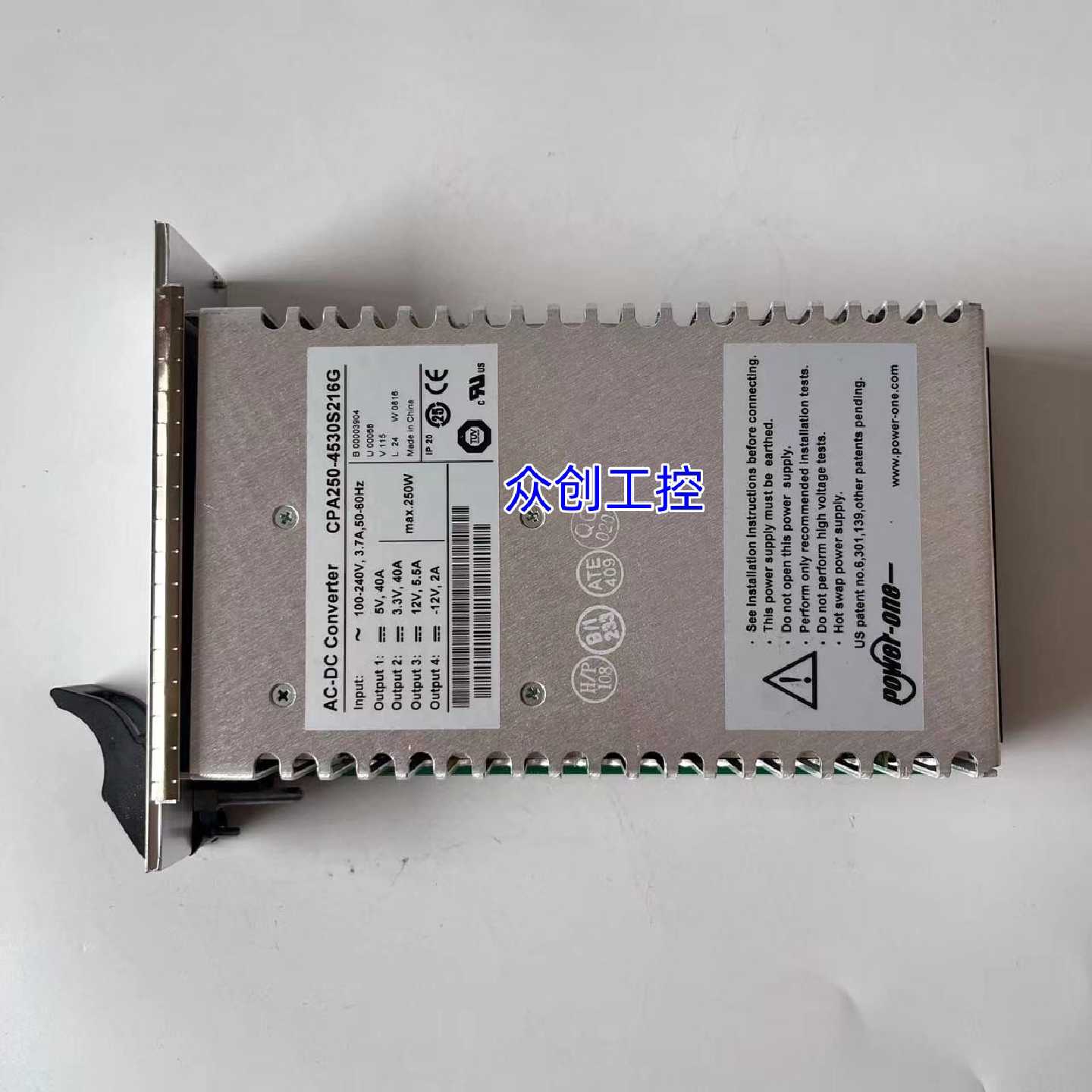 Power-one 电源CPA250-4530S216G交换机电源模块 250W大功率