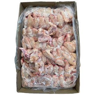 鸡全翅冷冻批发新鲜三节翅冰冻鲜老鸡翅生鲜排翅鸡翅膀翼烧烤商用