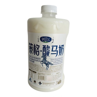 骐贝尔策格酸马奶散养纯鲜马奶自然发酵3斤纳贡讲堂策格疗法养胃