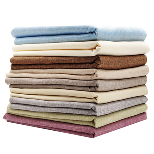 亚麻无缝墙布全屋壁布家用纯色灰色客厅素色欧式现代简约卧室轻奢