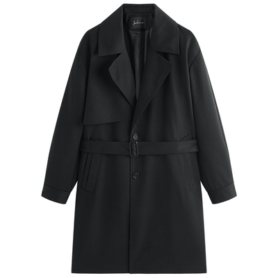 【商场同款】太平鸟男装品质松弛感风衣25秋新款外套B1BEF3317