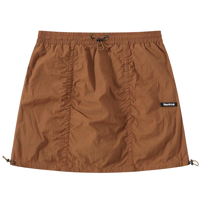 APPARITION 街头潮流 抽褶短裙 女式短裙 夏季新品 裙装半身裙