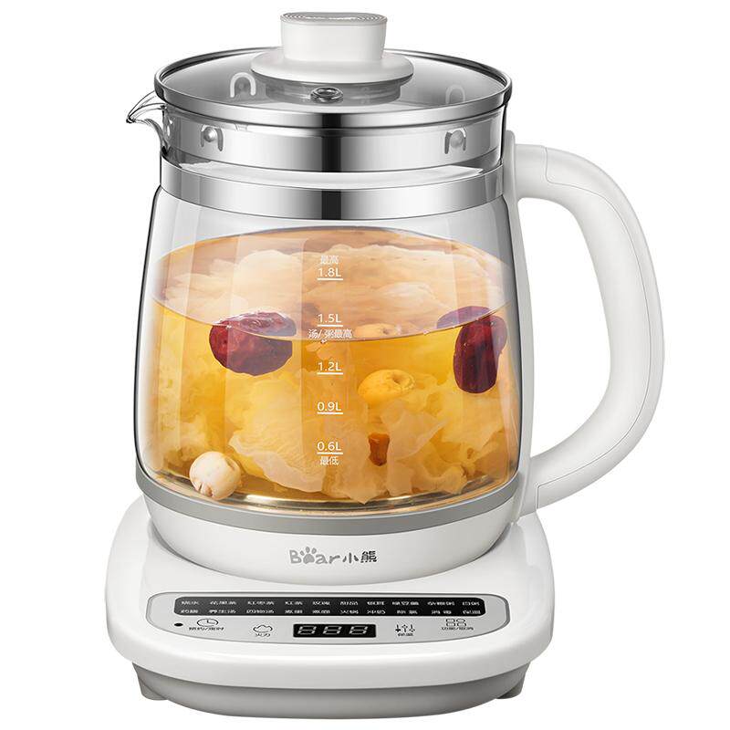 小熊养生壶家用多功能全自动玻璃养身办公室小型花茶煮茶器1.8升