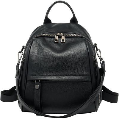 真皮双肩包新款时尚包包