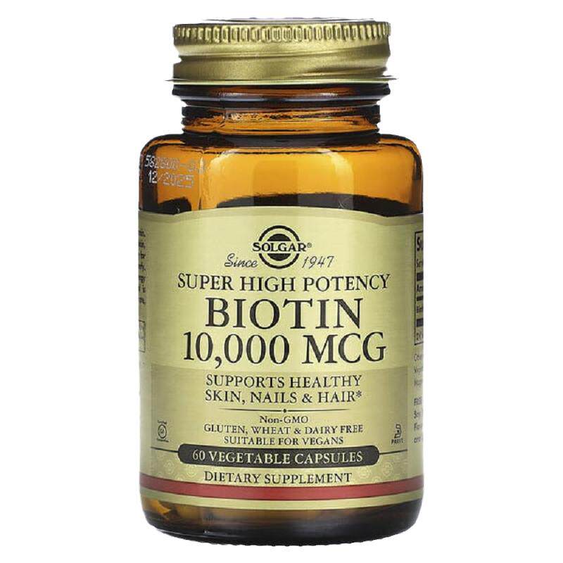 10000mcg高含量生物素生发防脱发
