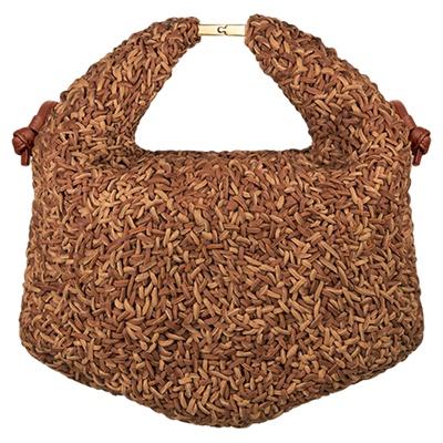 【春季新品】Polene波灵恩Béri Rizom编织牛皮手提斜挎包