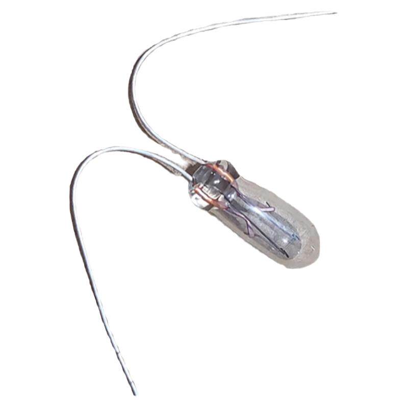 汽车12V24V透明迷你钨丝灯泡T3T4T5仪表背景按键指示灯3mm 4mm5mm