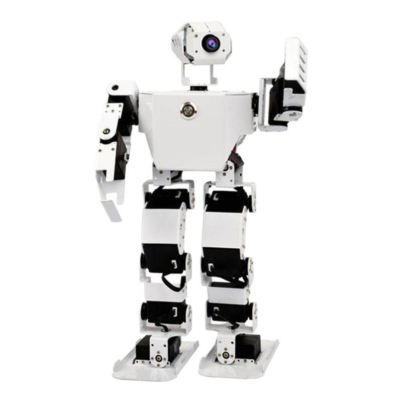 树莓派4B AI大模型人形机器人AI视觉追踪语音交互仿生python编程