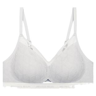 爱美丽夹心软支撑II代无钢圈内衣蕾丝小胸显圆聚拢薄款文胸罩女士