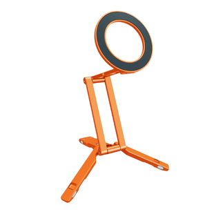 喜乐途Magsafe磁吸手机支架折叠便携拍摄旅行铝合金属超薄三折叠