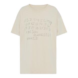 [新品首降]MaisonMargiela马吉拉宽松短袖T恤内搭情侣上衣衣服