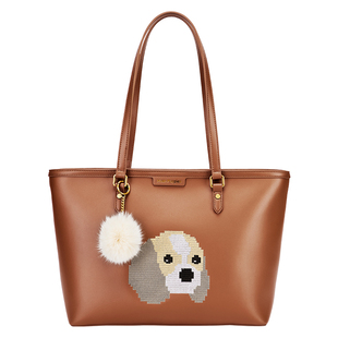 暇步士女包2025新款托特包可爱小众大容量单肩包时尚通勤手提包包